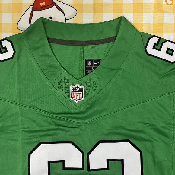 Jason Kelce Kelly Green Philadelphia EaglesGreen Jersey No.62 NFL - Picture 4 of 6